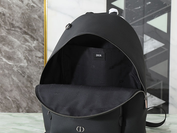 最高級ディオールスーパーコピー Dior CD Icon ジップ付き バックパック ブラック 1ICBA233ICO_H00N ディオール リュック メンズ - 画像 (4)