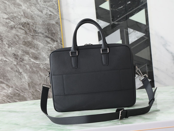 最高級ディオールスーパーコピー Dior CD Icon ジップ付き ブリーフケース ブラック 1ICBR184ICO_H00N DIOR ビジネスバッグ メンズ - 画像 (8)