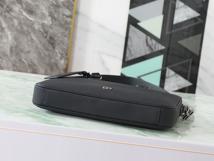 最高級ディオールスーパーコピー Dior CD Icon ジップ付き ブリーフケース ブラック 1ICBR184ICO_H00N DIOR ビジネスバッグ メンズ - 画像 (7)