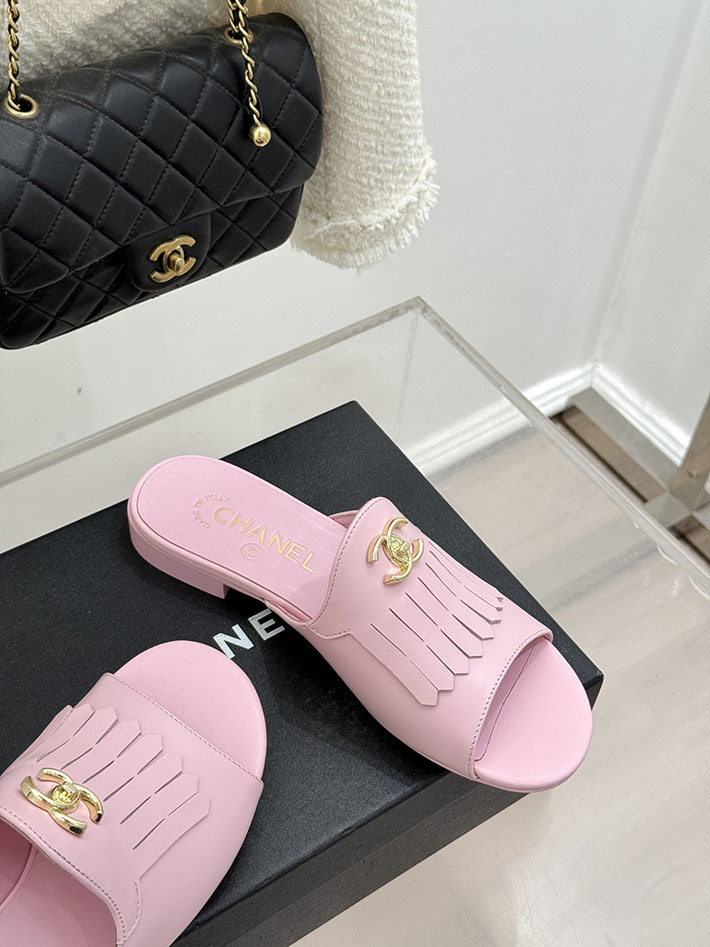 最高級シャネルスーパーコピー CHANEL ハイヒール ココマーク ミュール サンダル レザー ピンク 2631039 ミュール 人気ブランド - 画像 (7)