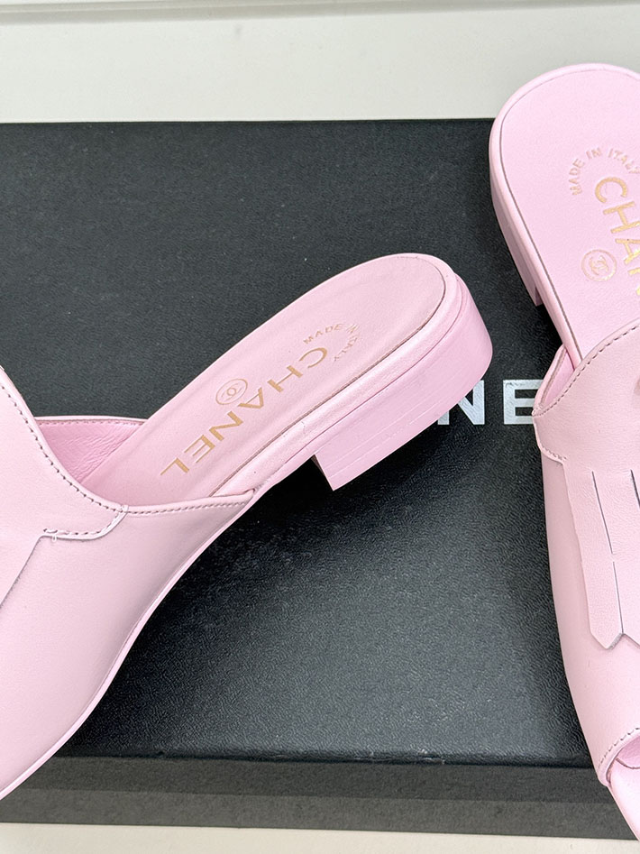 最高級シャネルスーパーコピー CHANEL ハイヒール ココマーク ミュール サンダル レザー ピンク 2631039 ミュール 人気ブランド - 画像 (6)