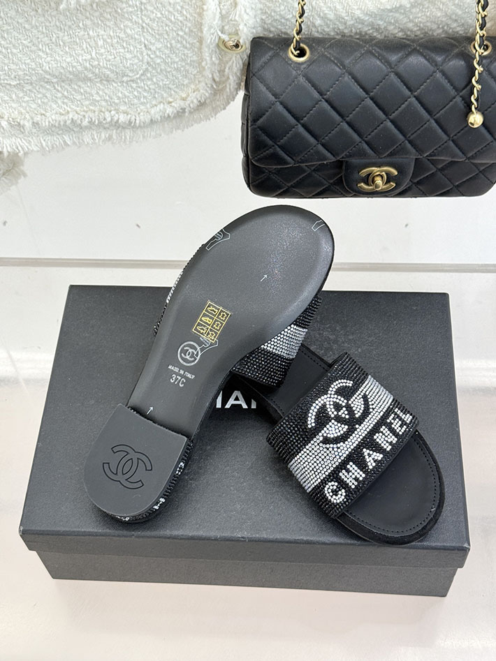 最高級シャネルスーパーコピー CHANEL ココマーク 可愛い サンダル 歩きやすい レディース ブラック 2631040 シャネル サンダル 公式 - 画像 (3)