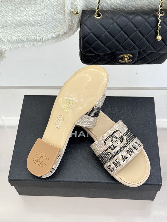 最高級シャネルスーパーコピー CHANEL ココマーク 可愛い サンダル 歩きやすい レディース ベージュ 2631041 シャネル サンダル 新作 - 画像 (2)