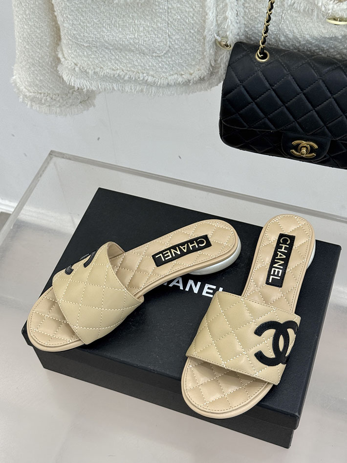 最高級シャネルスーパーコピー CHANEL サンダル レディース 人気ブランド おしゃれ ベージュ 2631051 シャネルサンダルコピー - 画像 (9)