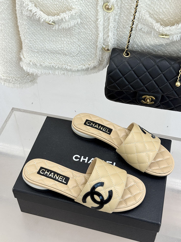最高級シャネルスーパーコピー CHANEL サンダル レディース 人気ブランド おしゃれ ベージュ 2631051 シャネルサンダルコピー - 画像 (8)
