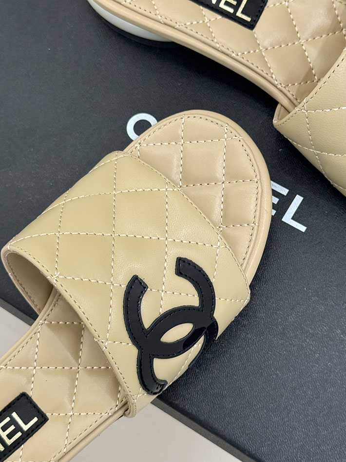 最高級シャネルスーパーコピー CHANEL サンダル レディース 人気ブランド おしゃれ ベージュ 2631051 シャネルサンダルコピー - 画像 (4)