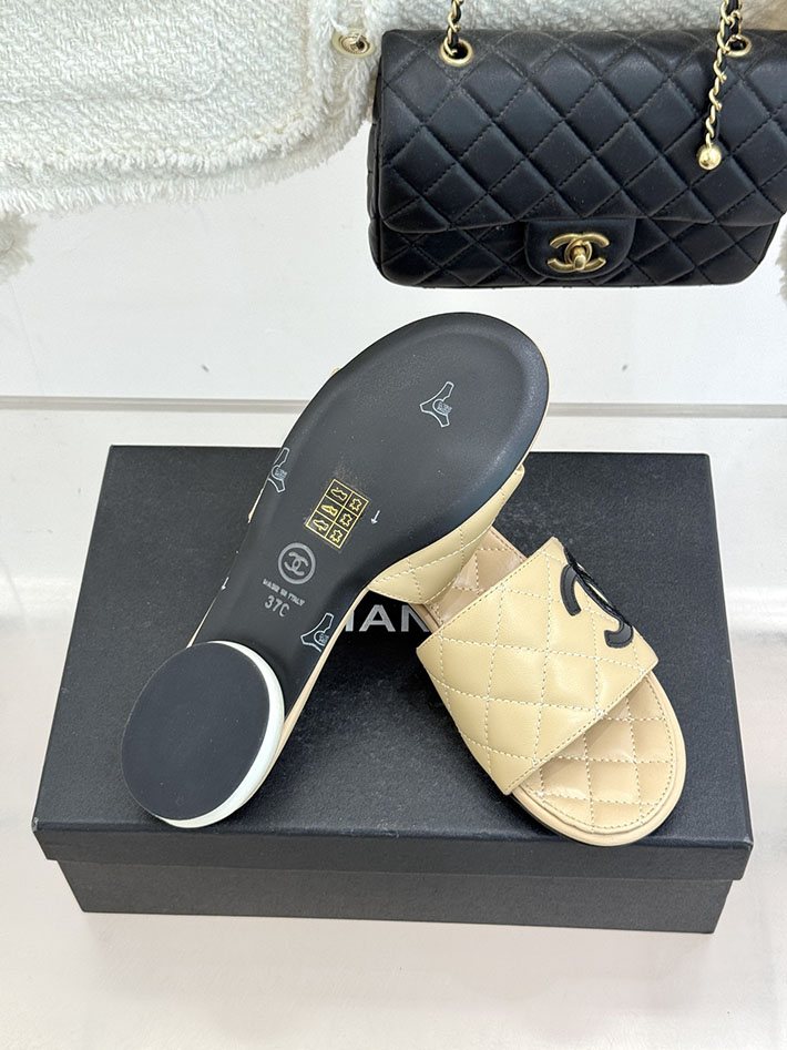 最高級シャネルスーパーコピー CHANEL サンダル レディース 人気ブランド おしゃれ ベージュ 2631051 シャネルサンダルコピー - 画像 (2)