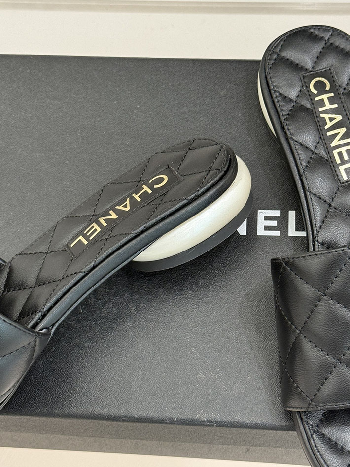 最高級シャネルスーパーコピー CHANEL サンダル レディース 人気ブランド おしゃれ ブラック 2631053 レディース シャネル サンダル - 画像 (5)