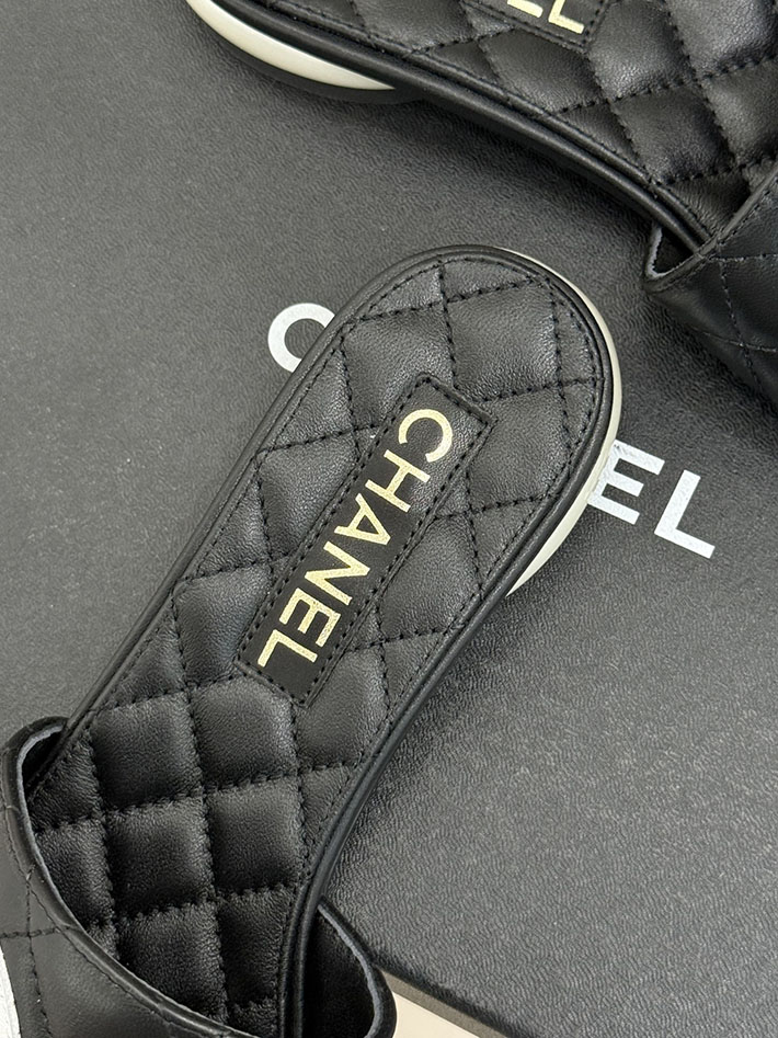 最高級シャネルスーパーコピー CHANEL サンダル レディース 人気ブランド おしゃれ ブラック 2631053 レディース シャネル サンダル - 画像 (3)