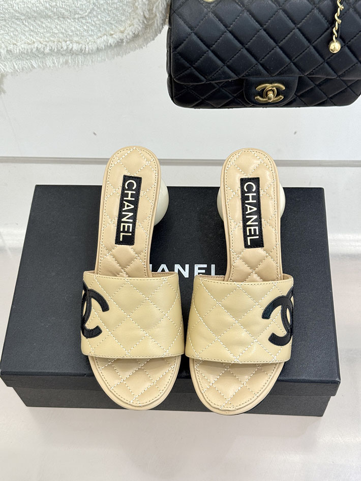 最高級シャネルスーパーコピー CHANEL ヒール サンダル レディース 人気ブランド おしゃれ ベージュ 2631054 シャネル サンダル 公式 - 画像 (7)