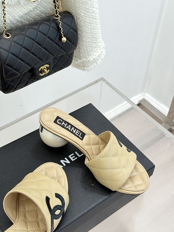 最高級シャネルスーパーコピー CHANEL ヒール サンダル レディース 人気ブランド おしゃれ ベージュ 2631054 シャネル サンダル 公式 - 画像 (6)