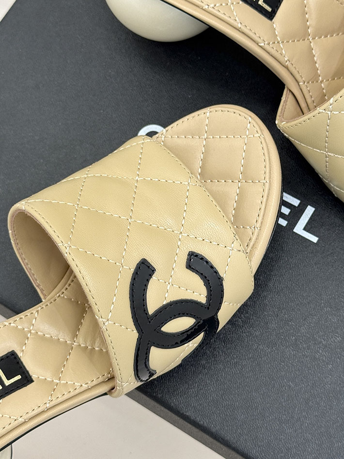 最高級シャネルスーパーコピー CHANEL ヒール サンダル レディース 人気ブランド おしゃれ ベージュ 2631054 シャネル サンダル 公式 - 画像 (4)