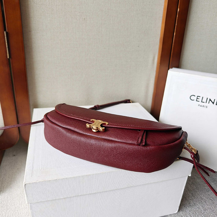 最高級セリーヌスーパーコピー CELINE リトルハーフムーン ソフトトリオンフ シラー L10373778.28PO セリーヌ ショルダーバッグ アウトレット - 画像 (6)