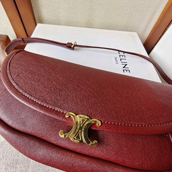 最高級セリーヌスーパーコピー CELINE リトルハーフムーン ソフトトリオンフ シラー L10373778.28PO セリーヌ ショルダーバッグ アウトレット - 画像 (5)