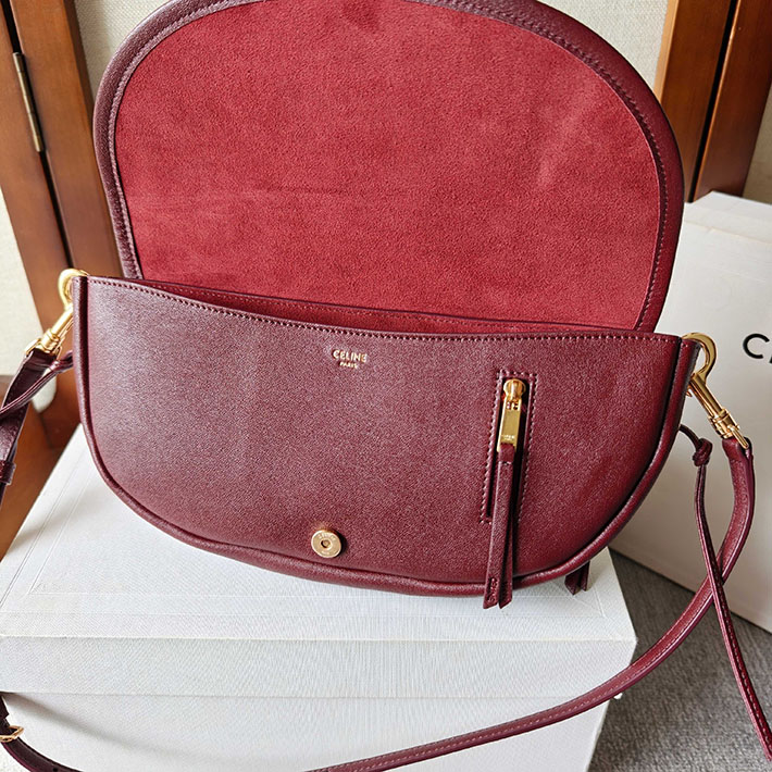 最高級セリーヌスーパーコピー CELINE リトルハーフムーン ソフトトリオンフ シラー L10373778.28PO セリーヌ ショルダーバッグ アウトレット - 画像 (4)