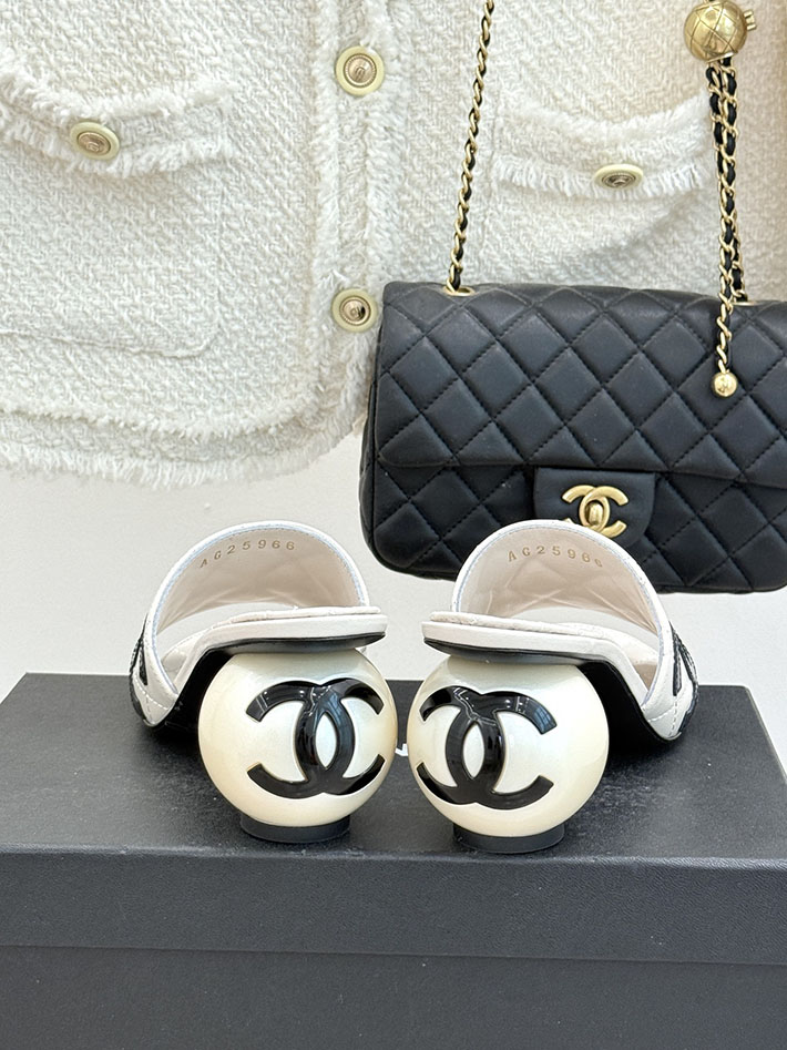 最高級シャネルスーパーコピー CHANEL ヒール サンダル レディース 人気ブランド おしゃれ ホワイト 2631056 シャネル サンダル 定価 - 画像 (5)