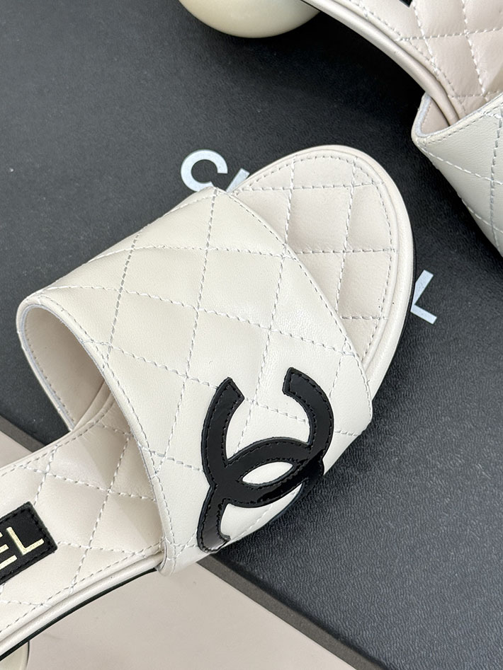最高級シャネルスーパーコピー CHANEL ヒール サンダル レディース 人気ブランド おしゃれ ホワイト 2631056 シャネル サンダル 定価 - 画像 (4)