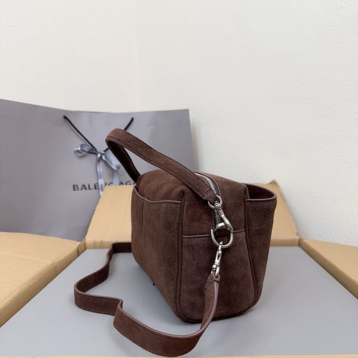 バレンシアガ バッグ 人気 BALENCIAGA ライト エスプレッソ の ウィメンズ Rodeo ハンドバッグ ミディアム 7897722AB4G2308 バレンシアガ バッグ アウトレット - 画像 (9)