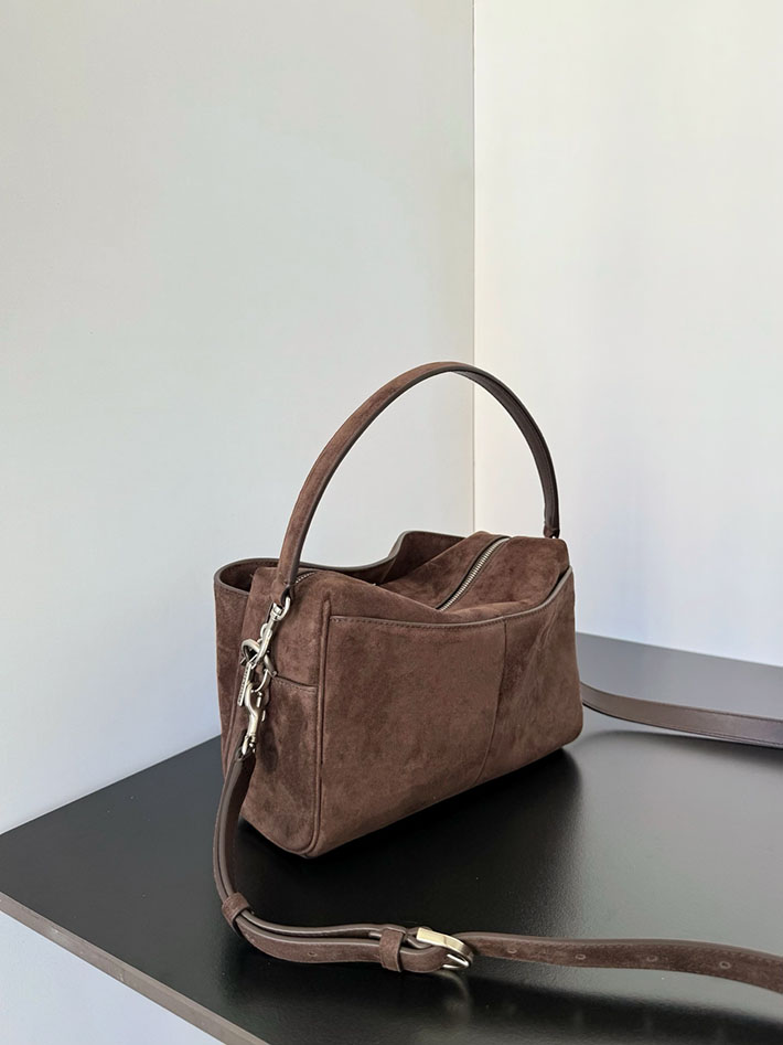 バレンシアガ バッグ 人気 BALENCIAGA ライト エスプレッソ の ウィメンズ Rodeo ハンドバッグ スモール 7897792AB4G2308 バレンシアガ バッグ ショルダー - 画像 (7)