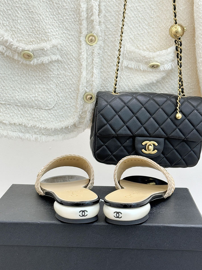 最高級シャネルスーパーコピー CHANEL サンダル 安い 店舗 レディース ミュール 人気通販 ベージュ 2631066 シャネル サンダル 公式 - 画像 (5)