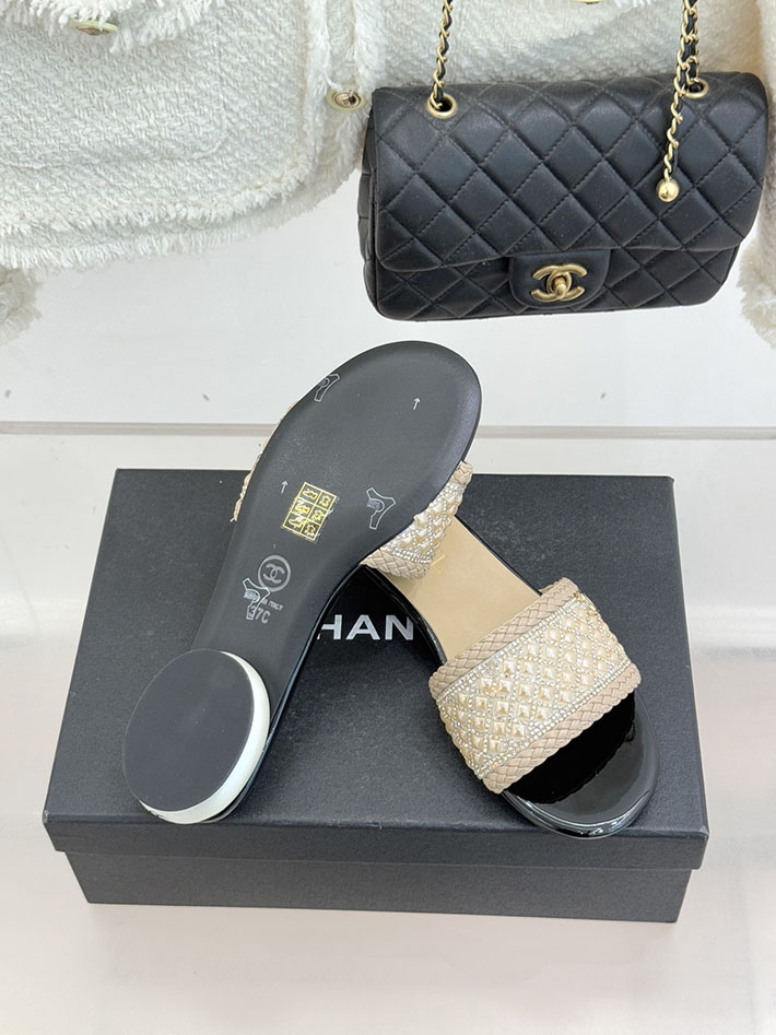 最高級シャネルスーパーコピー CHANEL サンダル 安い 店舗 レディース ミュール 人気通販 ベージュ 2631066 シャネル サンダル 公式 - 画像 (2)