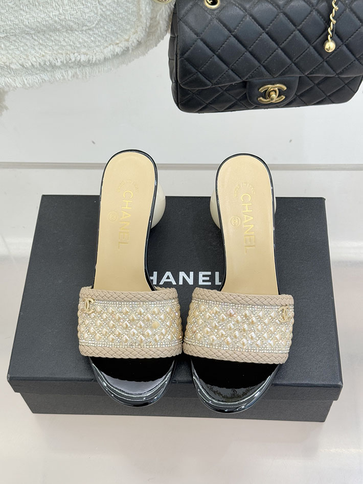 最高級シャネルスーパーコピー CHANEL サンダル 安い 店舗 レディース ミュール 人気通販 ベージュ 2631069 レディース シャネル 靴 - 画像 (7)