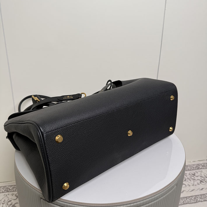 バレンシアガ バッグ 人気 レディース BALENCIAGA Carrie キャリーオールバッグ ブラック 8264192ABNQ1000 バレンシアガ バッグ レディース - 画像 (5)