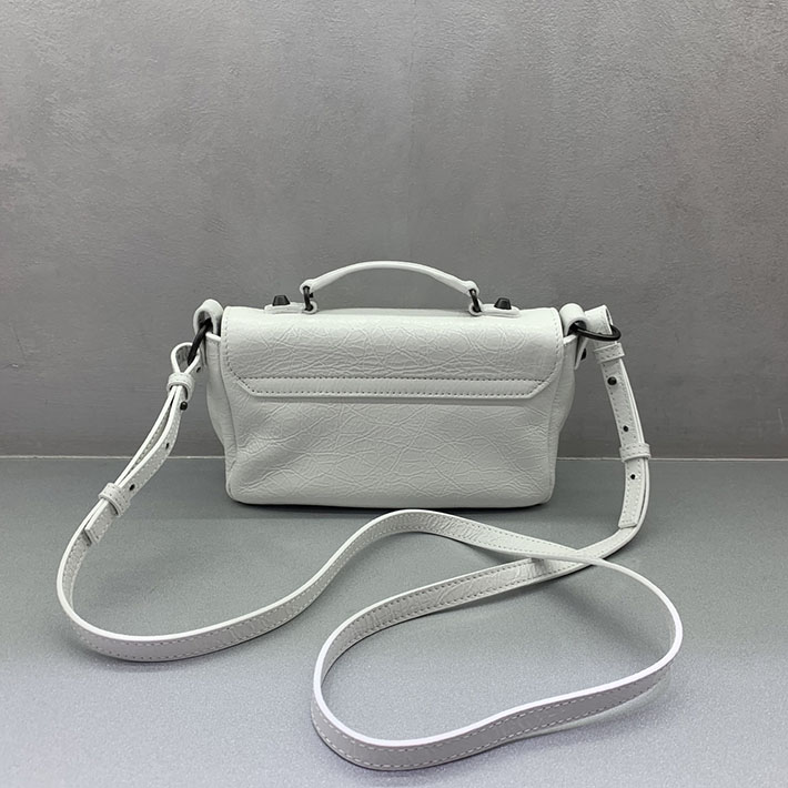 バレンシアガ バッグ 人気 レディース BALENCIAGA Le City フラップバッグ ナノ オプティックホワイト 8658572ABEK9001 バレンシアガ ミニバッグ ショルダー - 画像 (8)