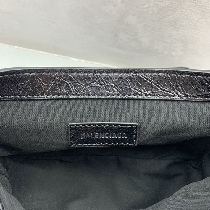 バレンシアガ バッグ 人気 レディース BALENCIAGA Le City フラップバッグ ナノ ブラック 8658572ABEK1000 バレンシアガ ミニシティ - 画像 (3)