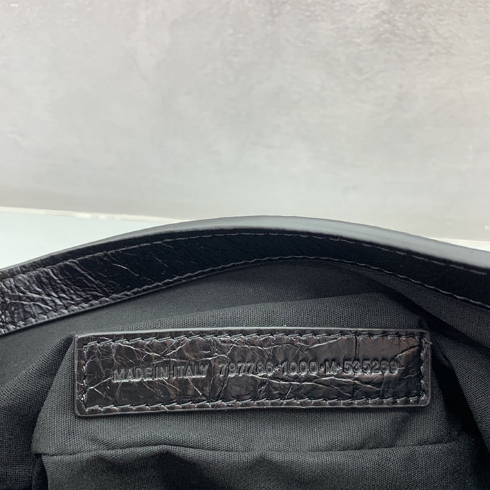 バレンシアガ バッグ 人気 レディース BALENCIAGA Le City フラップバッグ ナノ ブラック 8658572ABEK1000 バレンシアガ ミニシティ - 画像 (2)