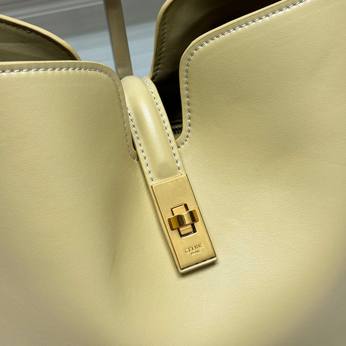 セリーヌ バッグ 人気 CELINE ミディアム カミーユ 16(セーズ)ソフト バッグ シトラス 119563FX9.11CU セリーヌ ショルダーバッグ - 画像 (9)