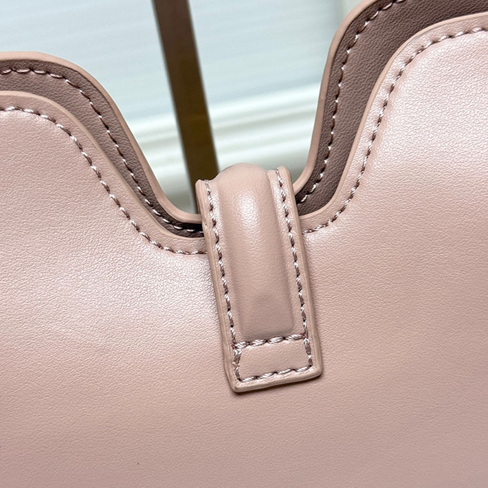 セリーヌ バッグ 人気 CELINE スモール カミーユ 16(セーズ)ソフト バッグ ソフトピーチ 120693FX9.03PH セリーヌ バッグ アウトレット - 画像 (5)