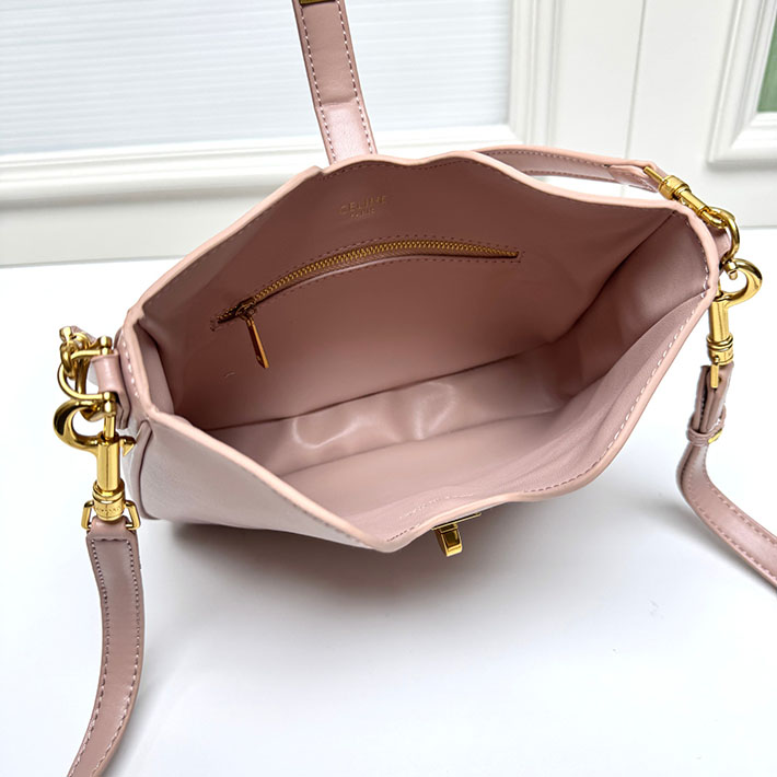 セリーヌ バッグ 人気 CELINE スモール カミーユ 16(セーズ)ソフト バッグ ソフトピーチ 120693FX9.03PH セリーヌ バッグ アウトレット - 画像 (2)