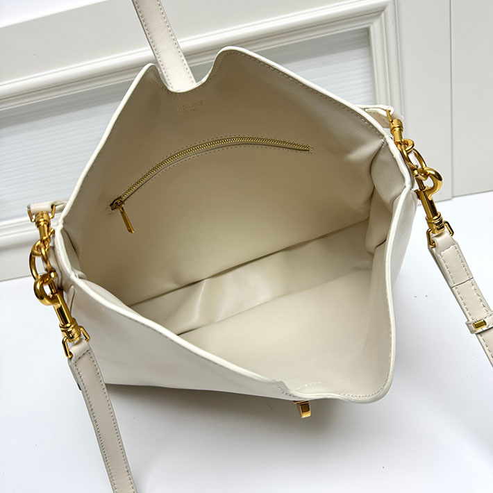 セリーヌ バッグ 人気 CELINE ミディアム カミーユ 16(セーズ)ソフト バッグ ライス 119563FX9.01RC セリーヌ バッグ 人気ランキング - 画像 (2)