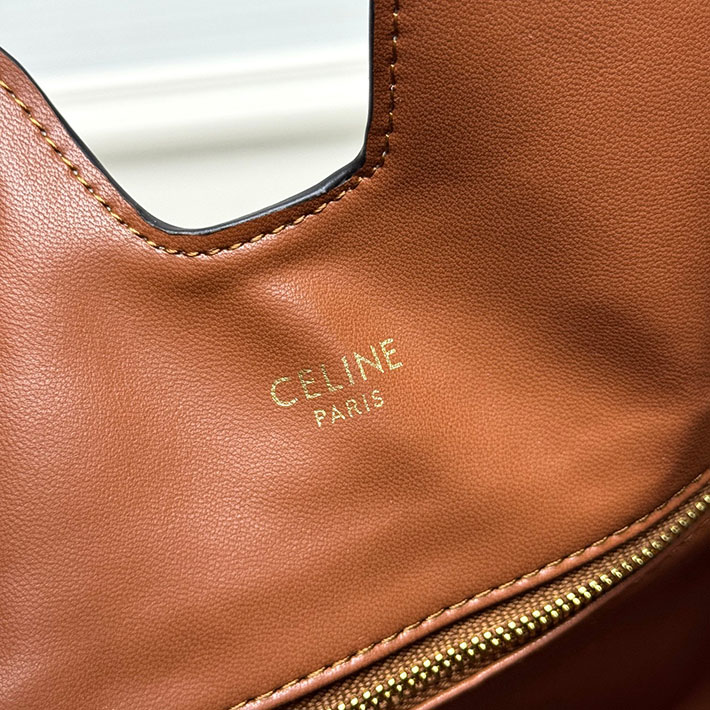セリーヌ バッグ 人気 CELINE ミディアム カミーユ 16(セーズ)ソフト バッグ タン 119563FX9.04LU セリーヌ アウトレット 値段 - 画像 (3)
