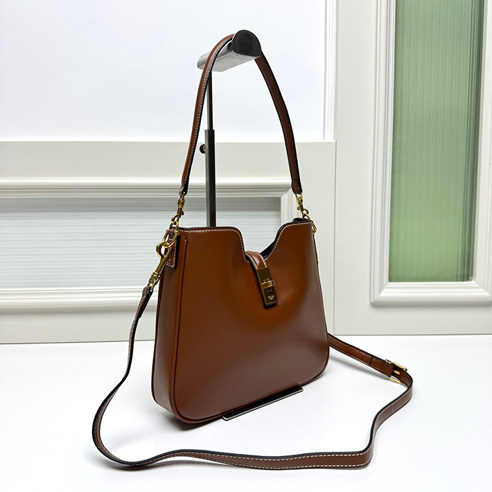 セリーヌ バッグ 人気 CELINE スモール カミーユ 16(セーズ)ソフト バッグ タン 120693FX9.04LU セリーヌ 店舗 大阪 - 画像 (8)