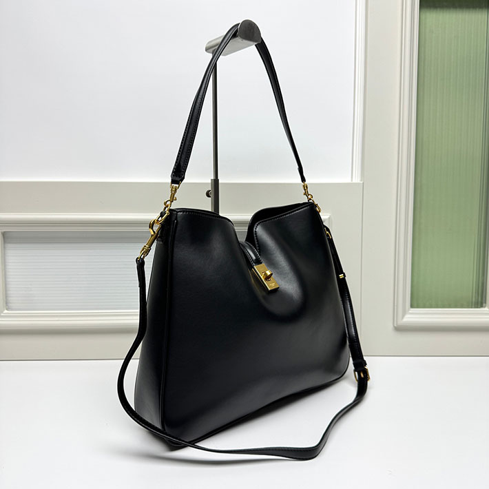 セリーヌ バッグ 人気 CELINE ミディアム カミーユ 16(セーズ)ソフト バッグ ブラック 119563FX9.38NO セリーヌ店舗 東京 - 画像 (8)