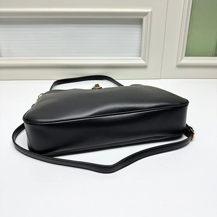 セリーヌ バッグ 人気 CELINE ミディアム カミーユ 16(セーズ)ソフト バッグ ブラック 119563FX9.38NO セリーヌ店舗 東京 - 画像 (5)