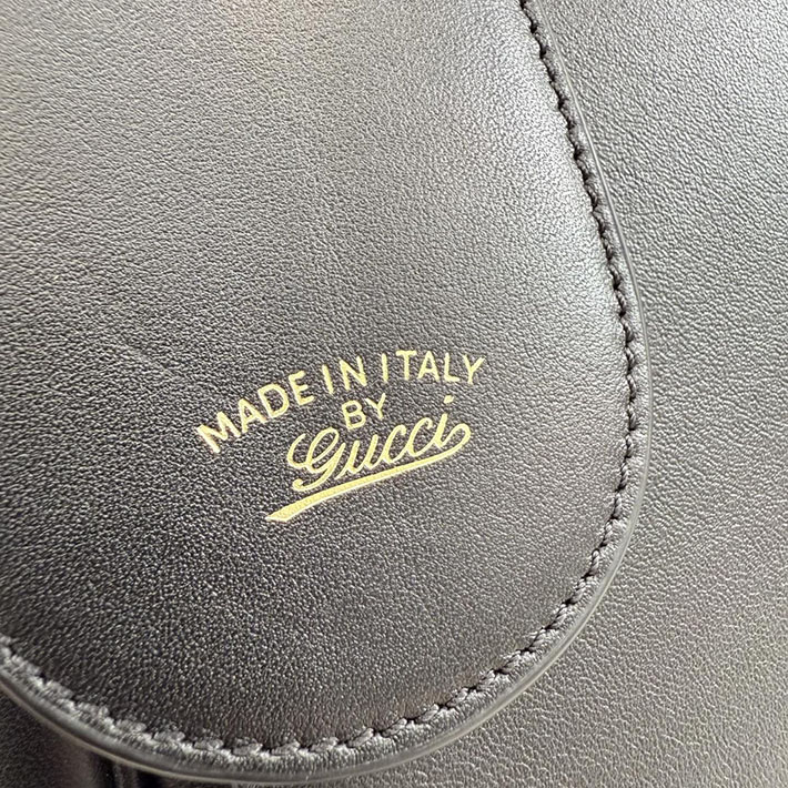 グッチ直営アウトレット店 GUCCI パパラッツォ ラージ トップハンドルバッグ ブラック 875019 AAGIQ 1053 グッチ パパラッツォ - 画像 (4)