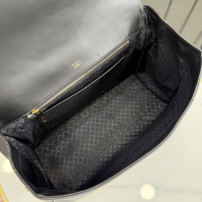 グッチ直営アウトレット店 GUCCI パパラッツォ ラージ トップハンドルバッグ ブラック 875019 AAGIQ 1053 グッチ パパラッツォ - 画像 (2)
