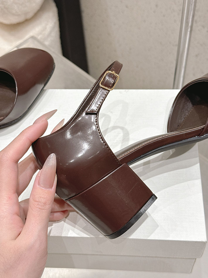最高級ザロウスーパーコピー THE ROW パンプス 5cm ヒール 歩きやすい レディース ワインレッド 2631122 The Row 靴 - 画像 (4)