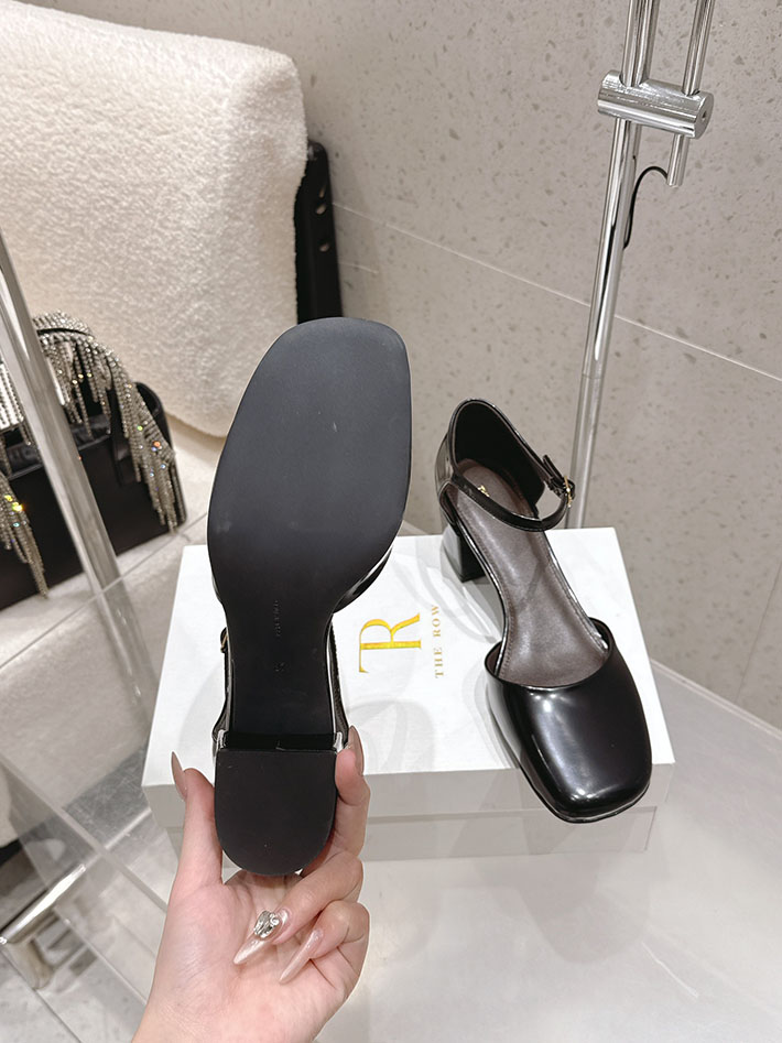 最高級ザロウスーパーコピー THE ROW パンプス 5cm ヒール 歩きやすい レディース ブラック 2631123 The Row シューズ - 画像 (3)