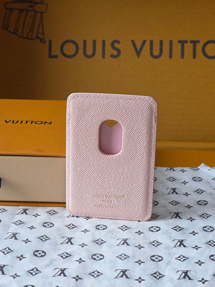 最高級ルイヴィトンスーパーコピー lv ポルト カルト・マグネット MagSafe ローズ コンフェッティ M28319 ヴィトン iphone マグネット - 画像 (7)