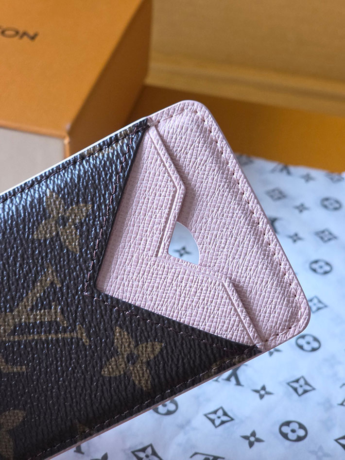 最高級ルイヴィトンスーパーコピー lv ポルト カルト・マグネット MagSafe ローズ コンフェッティ M28319 ヴィトン iphone マグネット - 画像 (4)