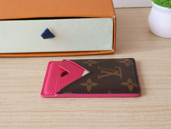最高級ルイヴィトンスーパーコピー lv ポルト カルト・マグネット MagSafe ポンディシェリピンク M12851 ルイヴィトン スマホ マグネット - 画像 (5)