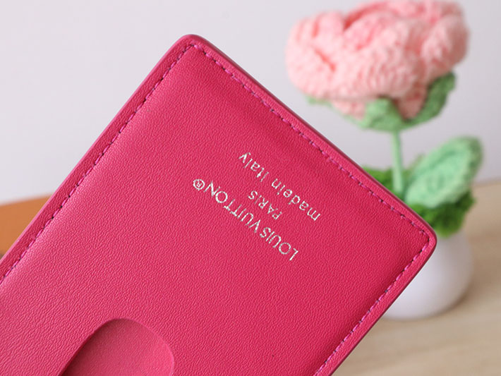 最高級ルイヴィトンスーパーコピー lv ポルト カルト・マグネット MagSafe ポンディシェリピンク M12851 ルイヴィトン スマホ マグネット - 画像 (2)