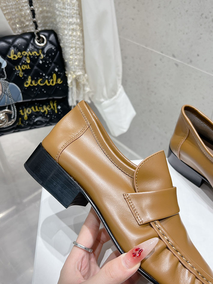 最高級ザロウスーパーコピー THE ROW Soft Loafer ナッパレザー ローファー シューズ 靴 ブラウン 2631187 The Row ローファー - 画像 (4)