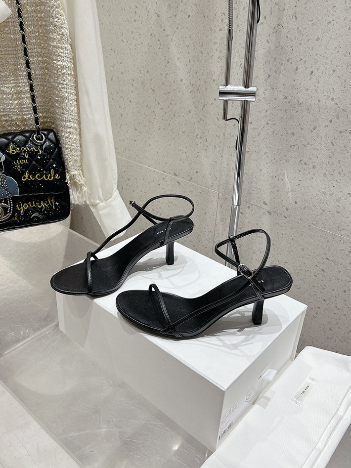 最高級ザロウスーパーコピー THE ROW ヒールサンダル BARE SANDAL ベア レディース 靴 ブラック 2631191 The Row ヒールサンダル - 画像 (9)