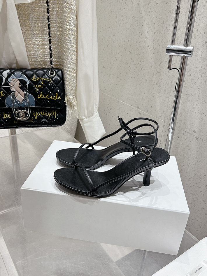 最高級ザロウスーパーコピー THE ROW ヒールサンダル BARE SANDAL ベア レディース 靴 ブラック 2631191 The Row ヒールサンダル - 画像 (7)