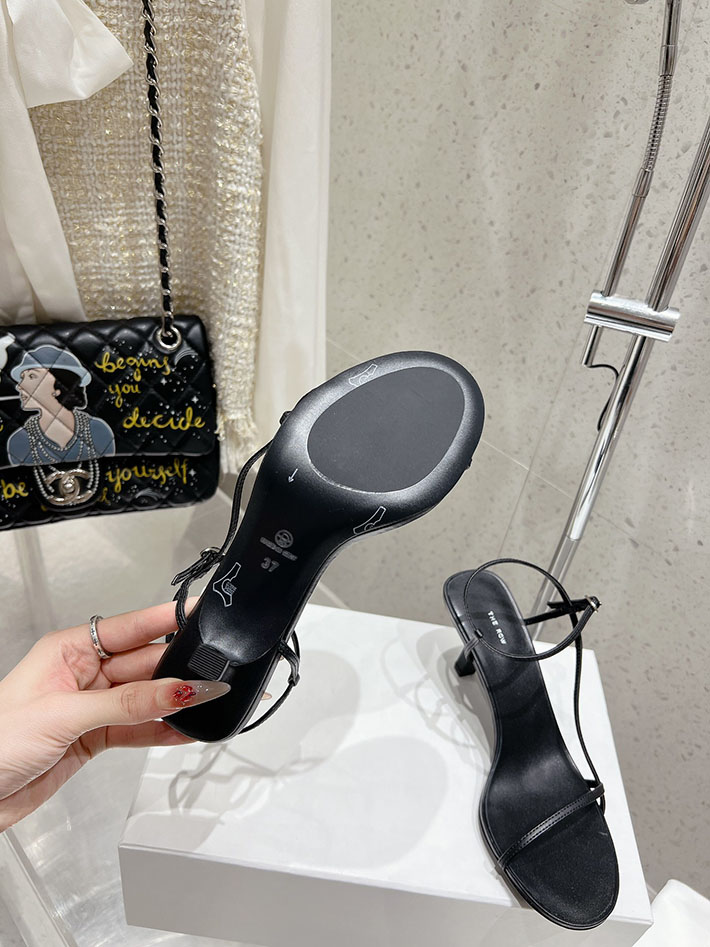 最高級ザロウスーパーコピー THE ROW ヒールサンダル BARE SANDAL ベア レディース 靴 ブラック 2631191 The Row ヒールサンダル - 画像 (2)